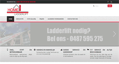 Desktop Screenshot of home-ladderlift.be