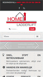 Mobile Screenshot of home-ladderlift.be